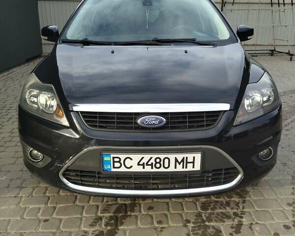 Черный Форд Фокус, объемом двигателя 1.6 л и пробегом 190 тыс. км за 6700 $, фото 1 на Automoto.ua