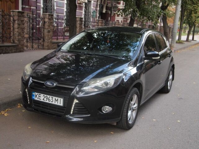 Черный Форд Фокус, объемом двигателя 1.6 л и пробегом 192 тыс. км за 7000 $, фото 1 на Automoto.ua