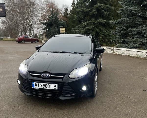 Чорний Форд Фокус, об'ємом двигуна 2 л та пробігом 190 тис. км за 8700 $, фото 1 на Automoto.ua