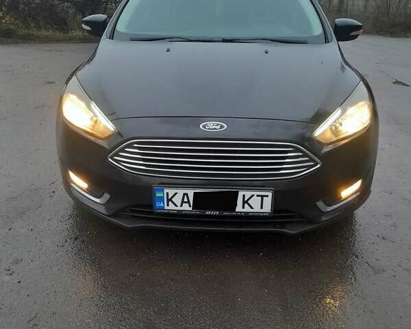 Черный Форд Фокус, объемом двигателя 2 л и пробегом 205 тыс. км за 7500 $, фото 1 на Automoto.ua