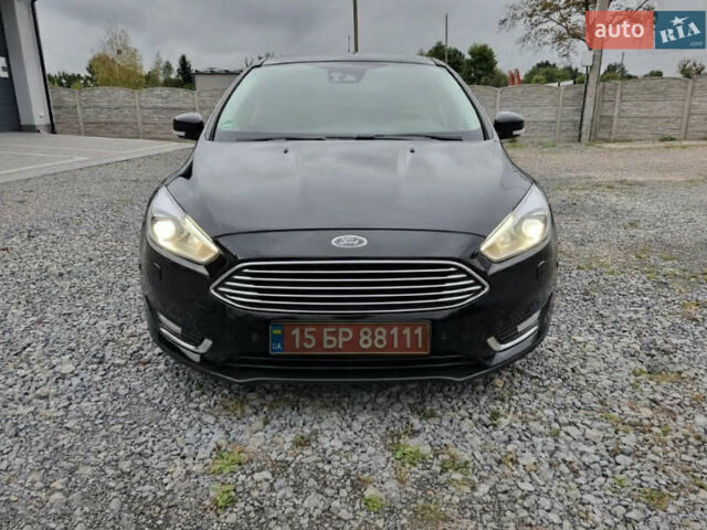 Черный Форд Фокус, объемом двигателя 2 л и пробегом 160 тыс. км за 8000 $, фото 1 на Automoto.ua