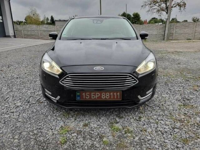 Черный Форд Фокус, объемом двигателя 2 л и пробегом 160 тыс. км за 8000 $, фото 1 на Automoto.ua
