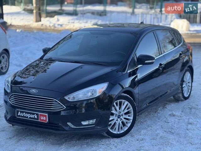 Черный Форд Фокус, объемом двигателя 2 л и пробегом 163 тыс. км за 9990 $, фото 1 на Automoto.ua