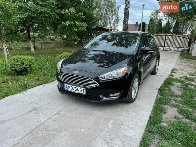 Черный Форд Фокус, объемом двигателя 2 л и пробегом 222 тыс. км за 7000 $, фото 1 на Automoto.ua