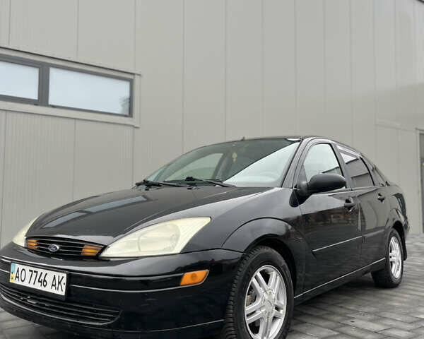 Черный Форд Фокус, объемом двигателя 1.8 л и пробегом 178 тыс. км за 2850 $, фото 1 на Automoto.ua