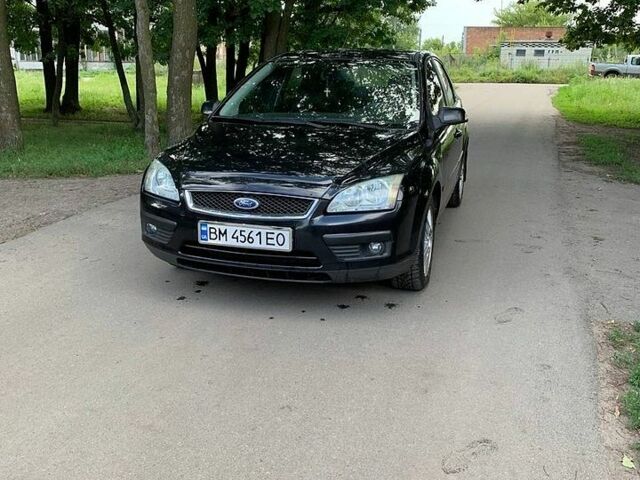 Черный Форд Фокус, объемом двигателя 1.6 л и пробегом 335 тыс. км за 3500 $, фото 1 на Automoto.ua