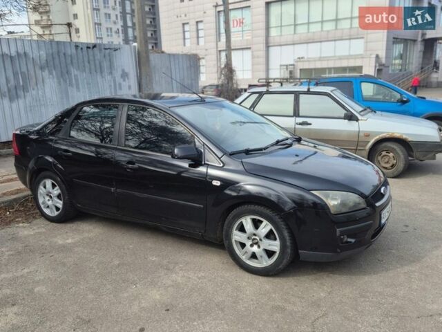 Черный Форд Фокус, объемом двигателя 1.6 л и пробегом 175 тыс. км за 4250 $, фото 1 на Automoto.ua