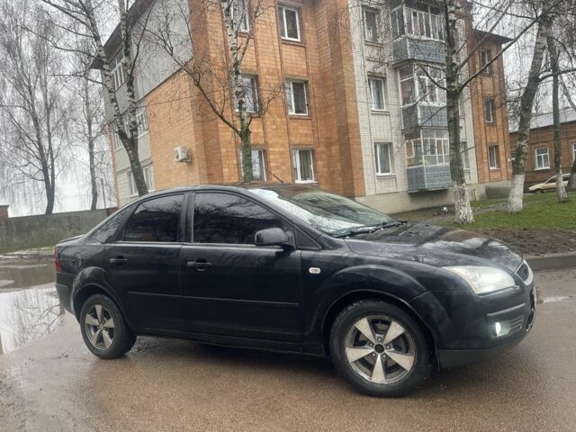 Черный Форд Фокус, объемом двигателя 1.6 л и пробегом 297 тыс. км за 3950 $, фото 1 на Automoto.ua