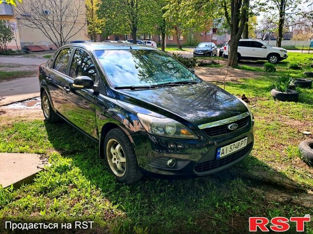 Черный Форд Фокус, объемом двигателя 1.6 л и пробегом 176 тыс. км за 4750 $, фото 1 на Automoto.ua