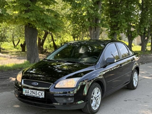 Черный Форд Фокус, объемом двигателя 2 л и пробегом 320 тыс. км за 4200 $, фото 1 на Automoto.ua