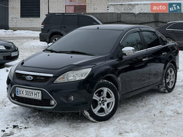 Черный Форд Фокус, объемом двигателя 1.6 л и пробегом 216 тыс. км за 4950 $, фото 1 на Automoto.ua