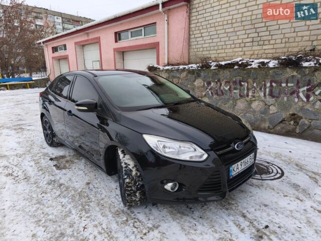 Черный Форд Фокус, объемом двигателя 2 л и пробегом 185 тыс. км за 6600 $, фото 1 на Automoto.ua
