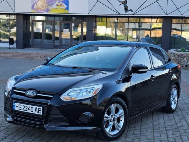Черный Форд Фокус, объемом двигателя 2 л и пробегом 155 тыс. км за 7300 $, фото 1 на Automoto.ua