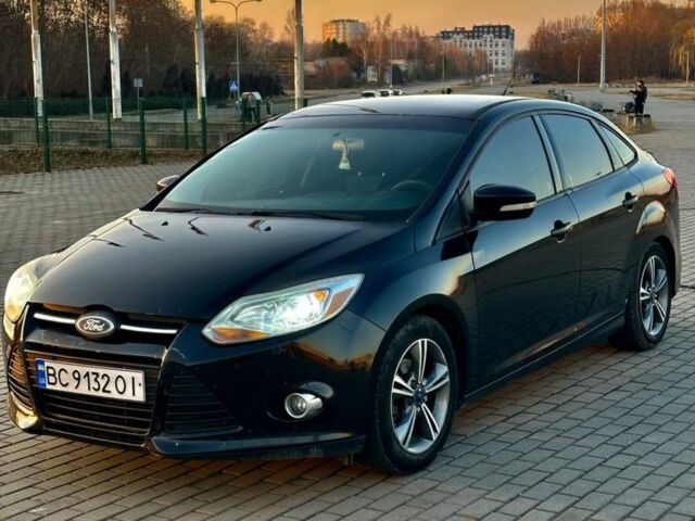 Форд Фокус 2014 у Львові на Automoto.ua Чорний Форд Фокус, об'ємом двигуна 2 л та пробігом 236 тис. км за 7100 $, фото 1 на Automoto.ua