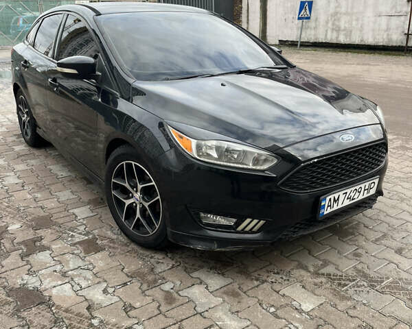 Форд Фокус 2015 в Житомире на Automoto.ua Черный Форд Фокус, объемом двигателя 2 л и пробегом 153 тыс. км за 8300 $, фото 1 на Automoto.ua