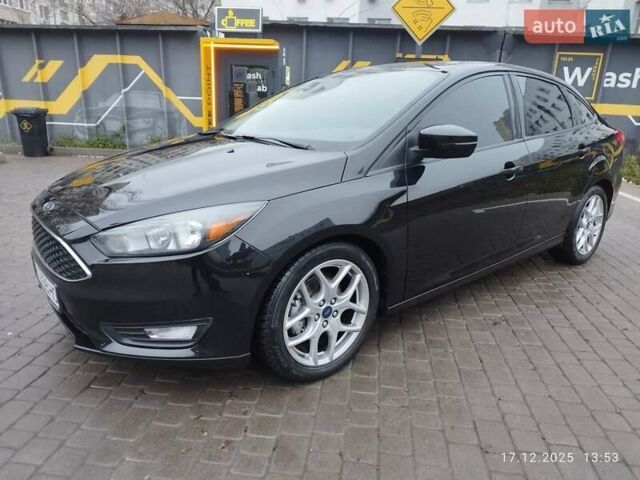 Черный Форд Фокус, объемом двигателя 2 л и пробегом 195 тыс. км за 7900 $, фото 1 на Automoto.ua