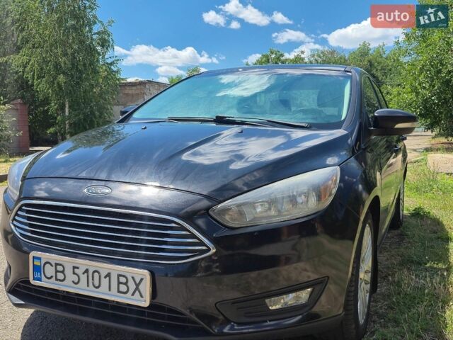 Черный Форд Фокус, объемом двигателя 2 л и пробегом 200 тыс. км за 8200 $, фото 1 на Automoto.ua