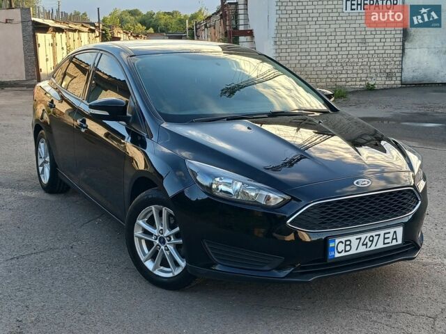 Чорний Форд Фокус, об'ємом двигуна 2 л та пробігом 134 тис. км за 7200 $, фото 1 на Automoto.ua