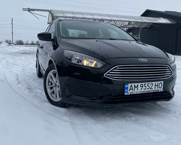 Черный Форд Фокус, объемом двигателя 2 л и пробегом 155 тыс. км за 9300 $, фото 1 на Automoto.ua