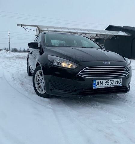 Черный Форд Фокус, объемом двигателя 2 л и пробегом 157 тыс. км за 9000 $, фото 1 на Automoto.ua