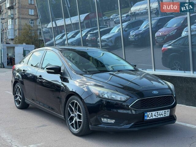Чорний Форд Фокус, об'ємом двигуна 2 л та пробігом 155 тис. км за 8700 $, фото 1 на Automoto.ua