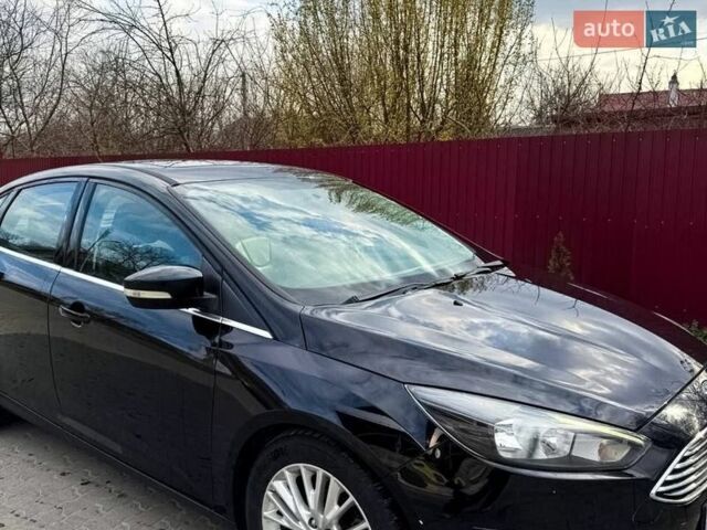 Чорний Форд Фокус, об'ємом двигуна 2 л та пробігом 138 тис. км за 9500 $, фото 1 на Automoto.ua