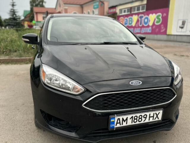 Чорний Форд Фокус, об'ємом двигуна 2 л та пробігом 52 тис. км за 8400 $, фото 1 на Automoto.ua