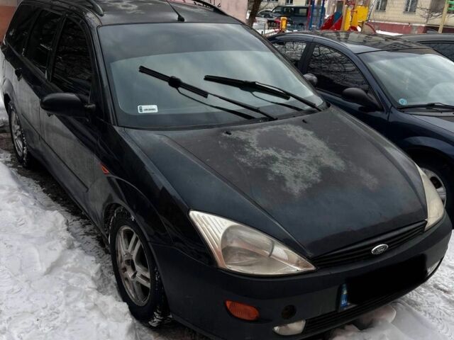 Чорний Форд Фокус, об'ємом двигуна 2 л та пробігом 200 тис. км за 1700 $, фото 1 на Automoto.ua