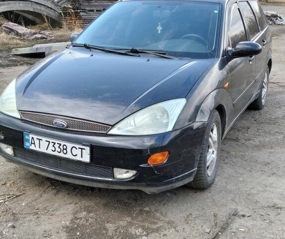 Чорний Форд Фокус, об'ємом двигуна 1.8 л та пробігом 353 тис. км за 1800 $, фото 1 на Automoto.ua