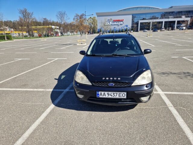 Черный Форд Фокус, объемом двигателя 1.6 л и пробегом 210 тыс. км за 2700 $, фото 1 на Automoto.ua