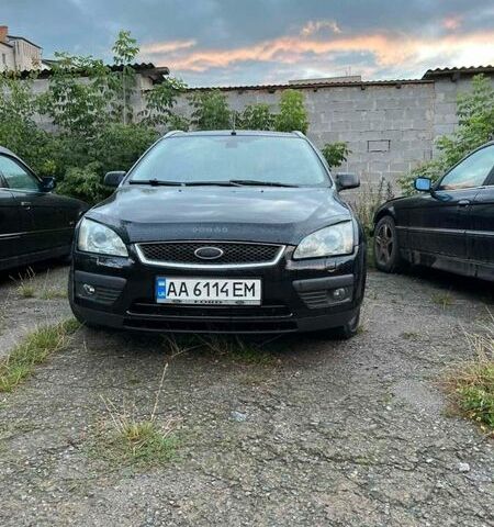 Чорний Форд Фокус, об'ємом двигуна 2 л та пробігом 357 тис. км за 3600 $, фото 1 на Automoto.ua