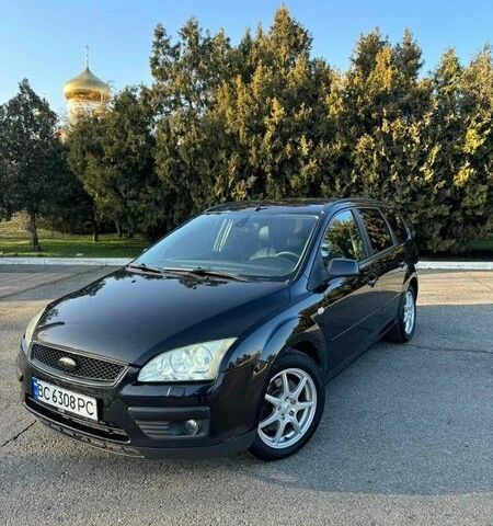 Черный Форд Фокус, объемом двигателя 2 л и пробегом 270 тыс. км за 3600 $, фото 1 на Automoto.ua