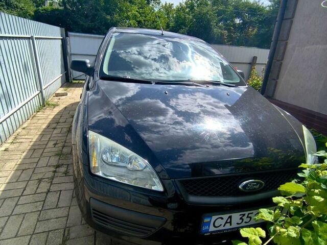 Черный Форд Фокус, объемом двигателя 1.6 л и пробегом 192 тыс. км за 5000 $, фото 1 на Automoto.ua