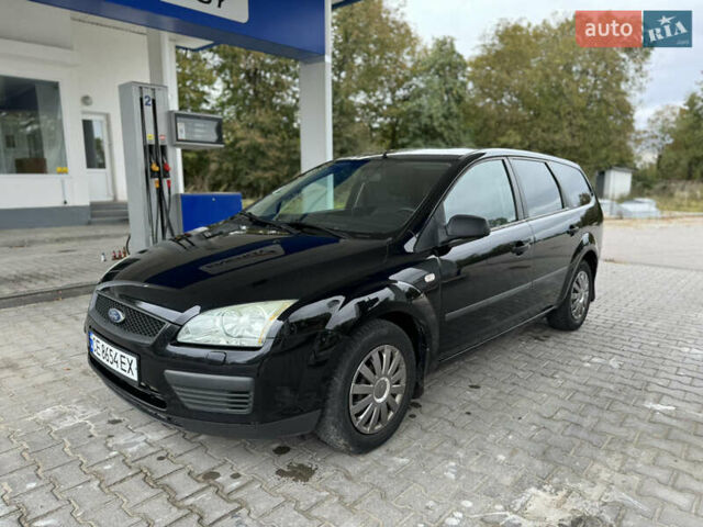 Черный Форд Фокус, объемом двигателя 1.6 л и пробегом 260 тыс. км за 3950 $, фото 1 на Automoto.ua