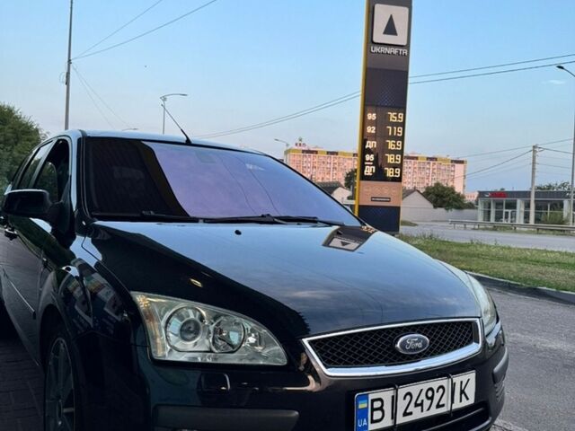 Чорний Форд Фокус, об'ємом двигуна 2 л та пробігом 167 тис. км за 5050 $, фото 1 на Automoto.ua