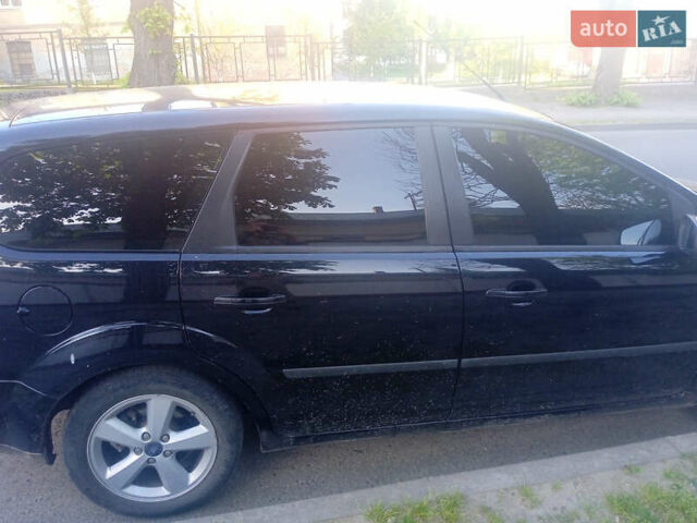 Черный Форд Фокус, объемом двигателя 1.6 л и пробегом 240 тыс. км за 5300 $, фото 1 на Automoto.ua