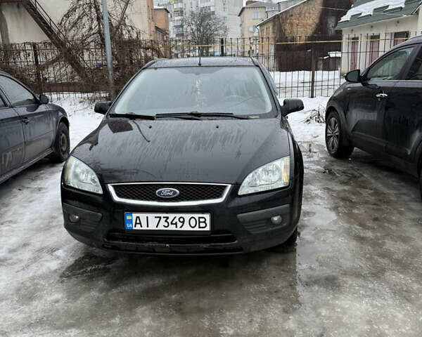 Черный Форд Фокус, объемом двигателя 2 л и пробегом 288 тыс. км за 4500 $, фото 1 на Automoto.ua