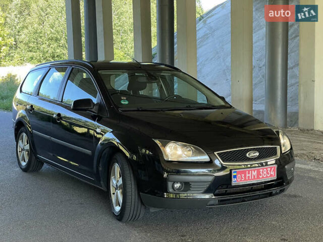 Черный Форд Фокус, объемом двигателя 1.6 л и пробегом 206 тыс. км за 4700 $, фото 1 на Automoto.ua