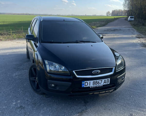 Черный Форд Фокус, объемом двигателя 2 л и пробегом 338 тыс. км за 5100 $, фото 1 на Automoto.ua