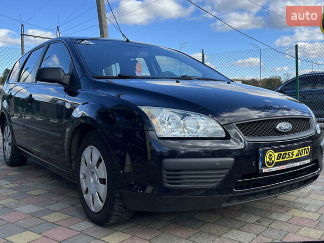 Черный Форд Фокус, объемом двигателя 1.6 л и пробегом 206 тыс. км за 4500 $, фото 1 на Automoto.ua