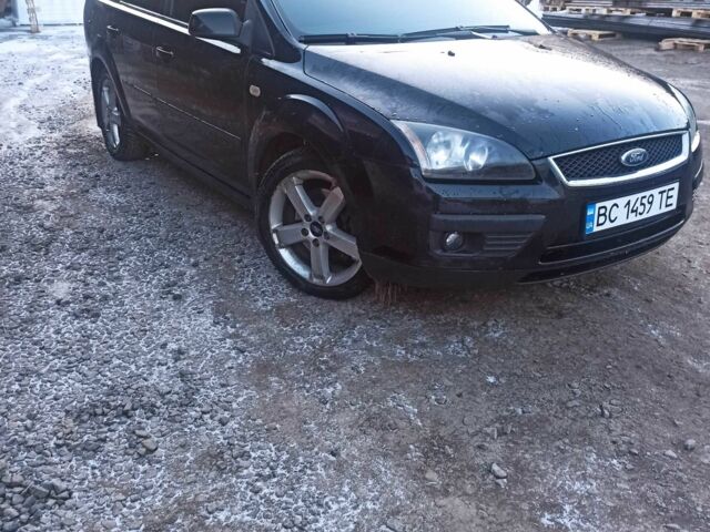 Чорний Форд Фокус, об'ємом двигуна 2 л та пробігом 296 тис. км за 3550 $, фото 1 на Automoto.ua