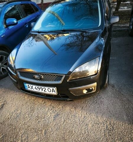 Черный Форд Фокус, объемом двигателя 1.8 л и пробегом 280 тыс. км за 3000 $, фото 1 на Automoto.ua