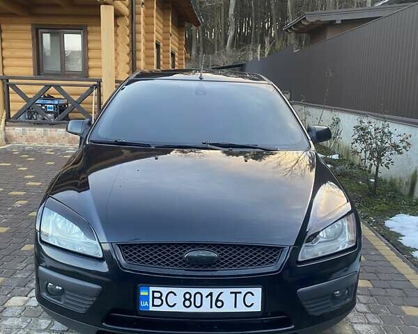 Черный Форд Фокус, объемом двигателя 1.6 л и пробегом 345 тыс. км за 5000 $, фото 1 на Automoto.ua