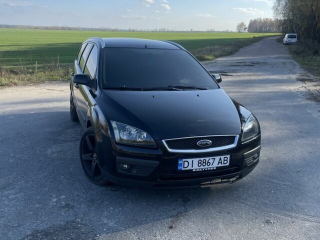 Черный Форд Фокус, объемом двигателя 2 л и пробегом 338 тыс. км за 5100 $, фото 1 на Automoto.ua