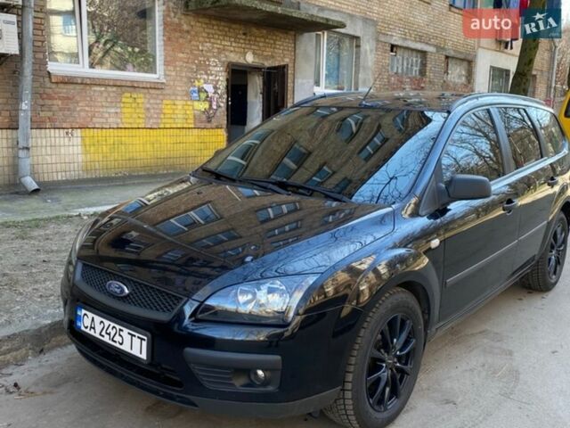 Черный Форд Фокус, объемом двигателя 1.6 л и пробегом 250 тыс. км за 3950 $, фото 1 на Automoto.ua
