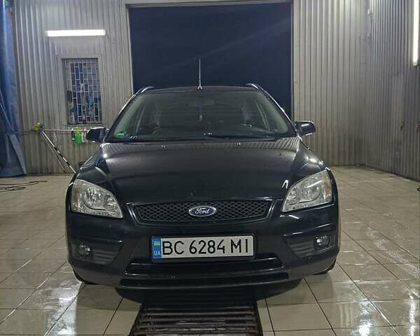 Черный Форд Фокус, объемом двигателя 1.6 л и пробегом 283 тыс. км за 4550 $, фото 1 на Automoto.ua