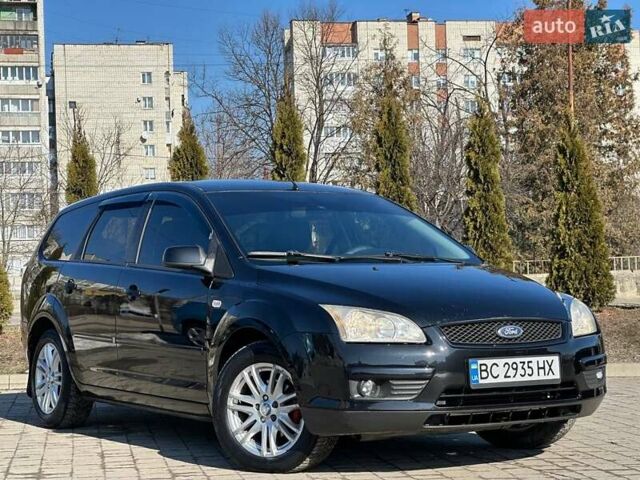 Черный Форд Фокус, объемом двигателя 1.6 л и пробегом 260 тыс. км за 4650 $, фото 1 на Automoto.ua