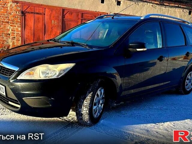 Черный Форд Фокус, объемом двигателя 1.6 л и пробегом 210 тыс. км за 5700 $, фото 1 на Automoto.ua