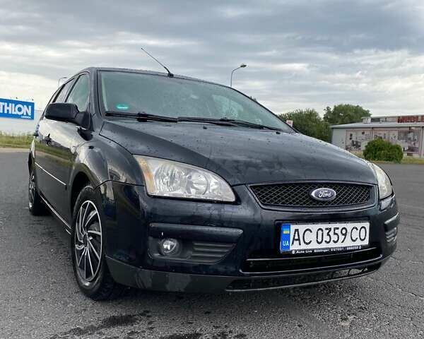 Форд Фокус 2007 у Луцьку на Automoto.ua Чорний Форд Фокус, об'ємом двигуна 1.6 л та пробігом 250 тис. км за 4500 $, фото 1 на Automoto.ua