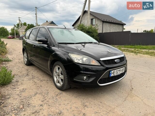 Чорний Форд Фокус, об'ємом двигуна 2 л та пробігом 246 тис. км за 5300 $, фото 1 на Automoto.ua